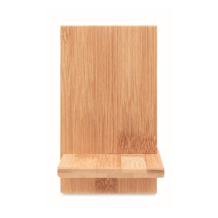 Suport pentru telefon de bambus WHIPPY Natur