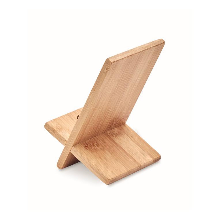 Suport pentru telefon de bambus WHIPPY Natur