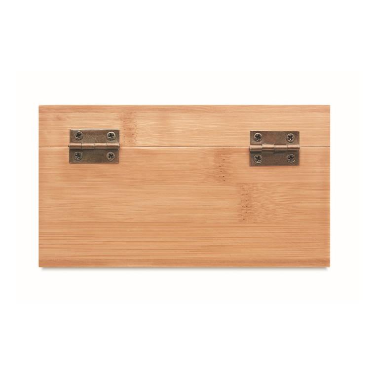 Cutie de ceai de bambus CAMPO TEA Natur