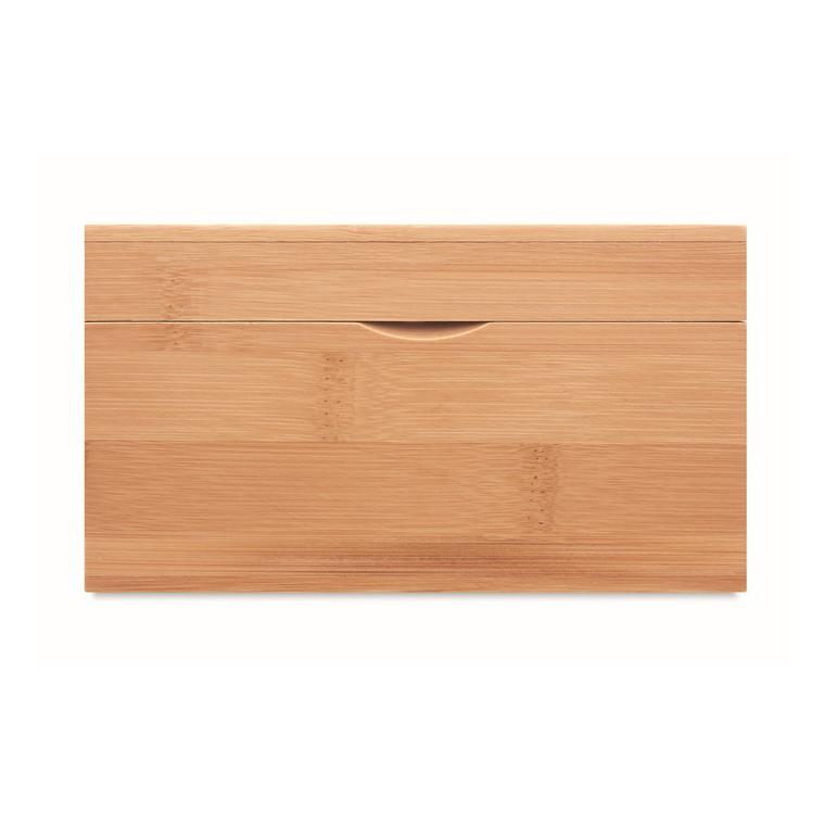 Cutie de ceai de bambus CAMPO TEA Natur