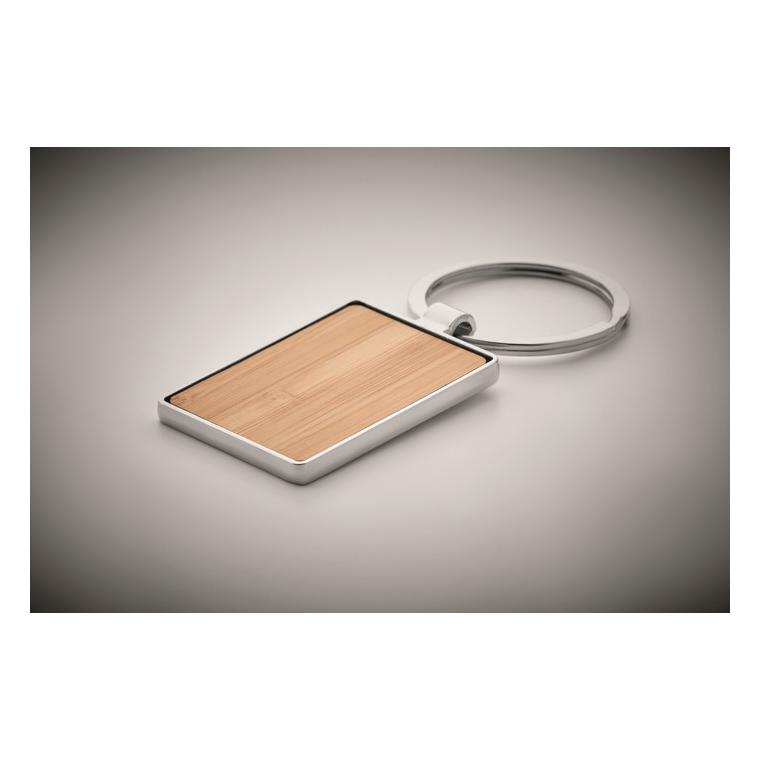 Breloc bambus în formă pătrată BENDIGO Natur
