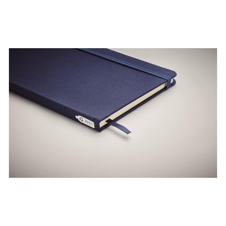 Notes A5 cu copertă RPET 600D NOTE RPET Albastru