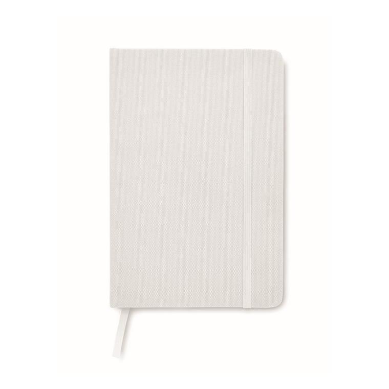 Notes A5 cu copertă RPET 600D NOTE RPET Alb