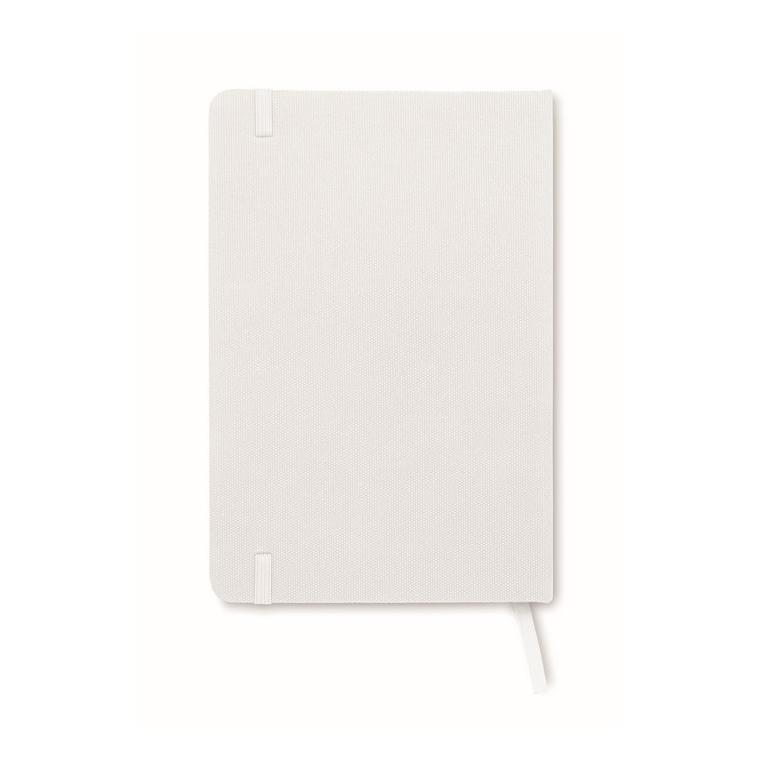 Notes A5 cu copertă RPET 600D NOTE RPET Alb