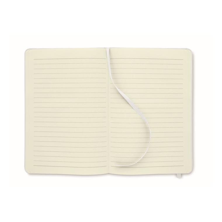 Notes A5 cu copertă RPET 600D NOTE RPET Alb