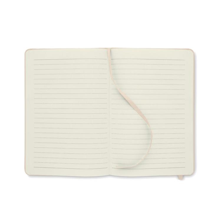 Notes A5 cu copertă RPET 600D NOTE RPET Alb închis
