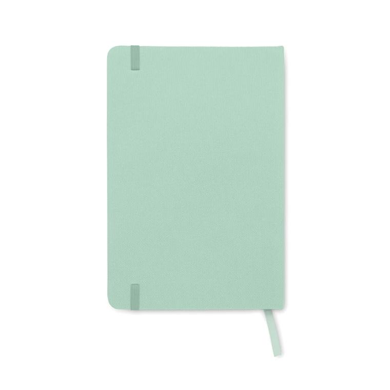 Notes A5 cu copertă RPET 600D NOTE RPET Verde mentă