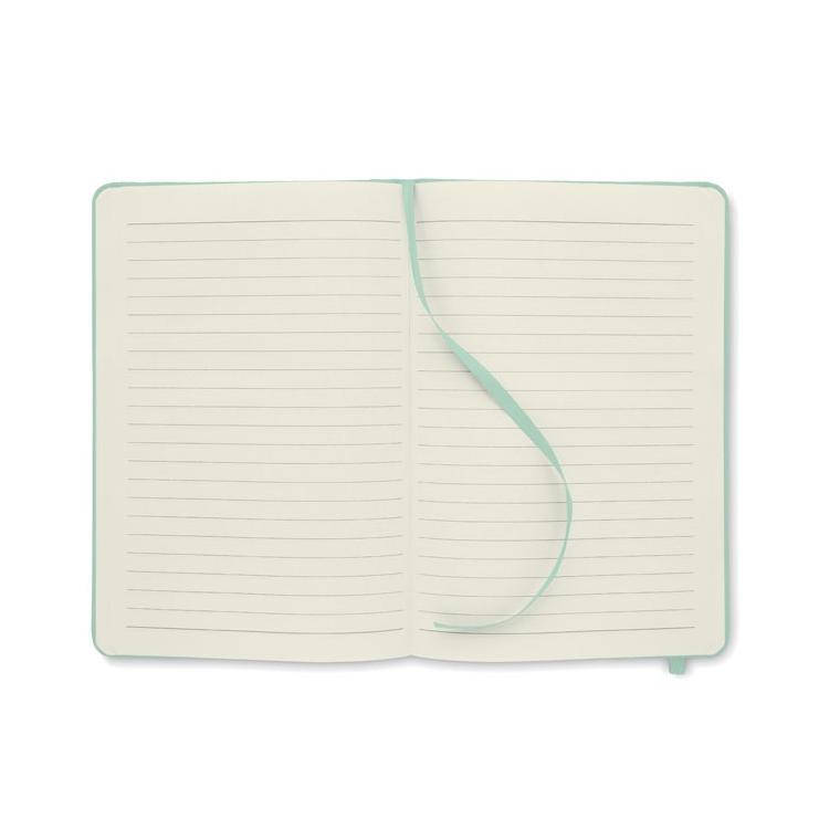 Notes A5 cu copertă RPET 600D NOTE RPET Verde mentă