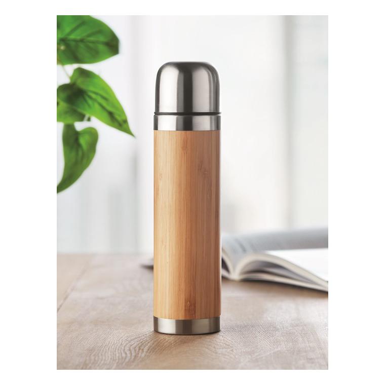 Termos cu carcasă din bambus CHAN BAMBOO Natur