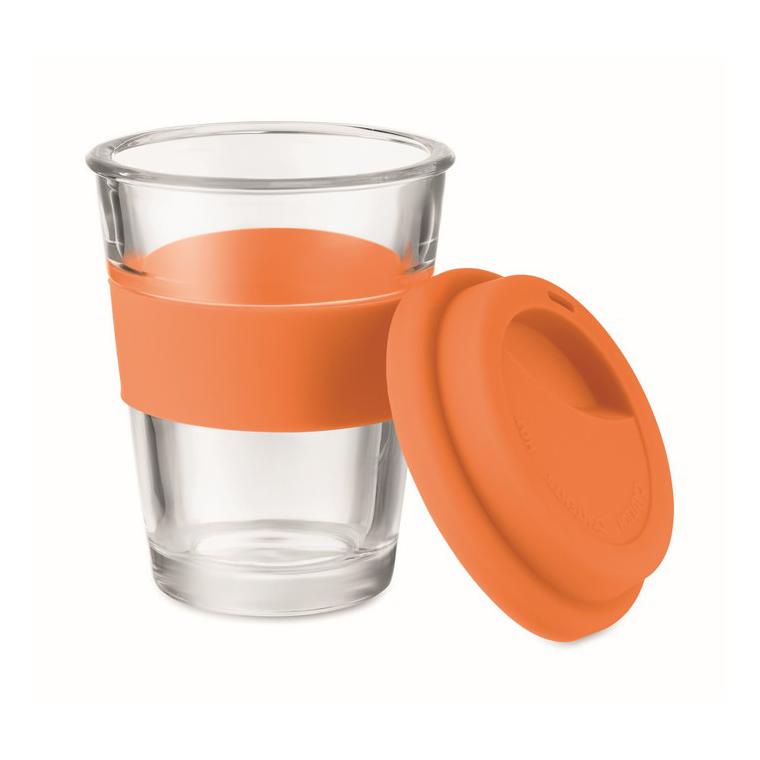 Pahar din sticlă de 350 ml ASTOGLASS Portocaliu