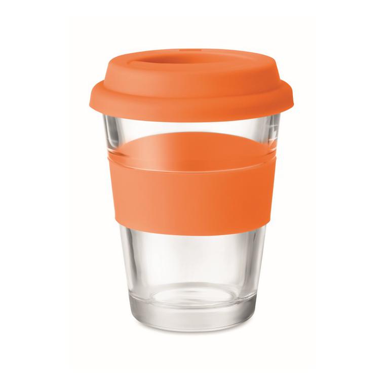 Pahar din sticlă de 350 ml ASTOGLASS Portocaliu