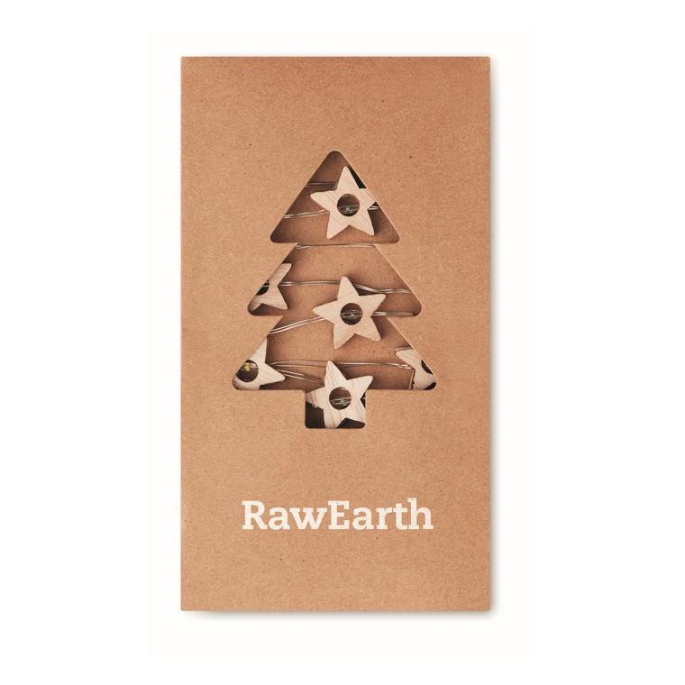 Șnur cu 20 steluțe luminoase MILKY WAY Natur