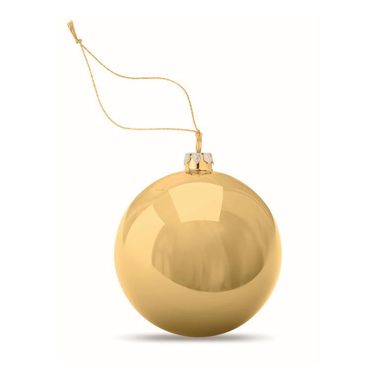 Glob de Crăciun pt. Sublimare HAPPY BALL Auriu
