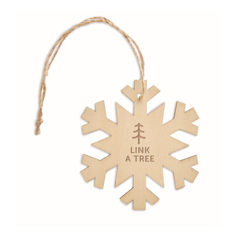 Decorație în formă de fulg NEUY Natur