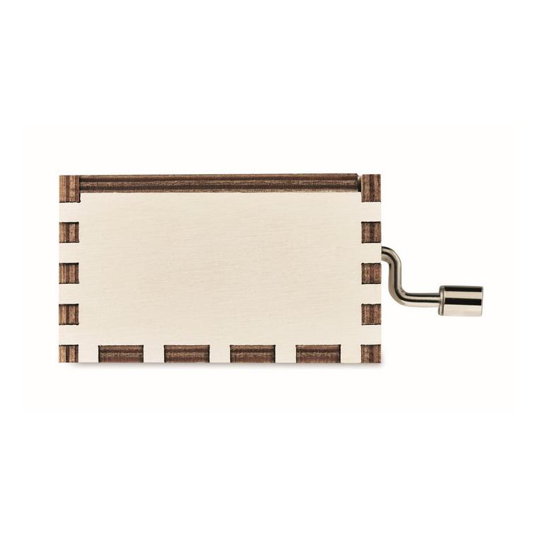 Cutie muzicală din lemn BOXMAS Natur