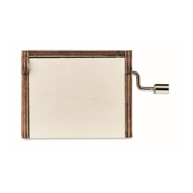 Cutie muzicală din lemn BOXMAS Natur