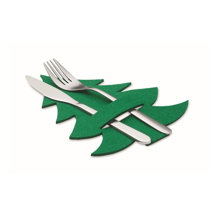 Suport tacâmuri pâslă RPET TREESGUARD Verde