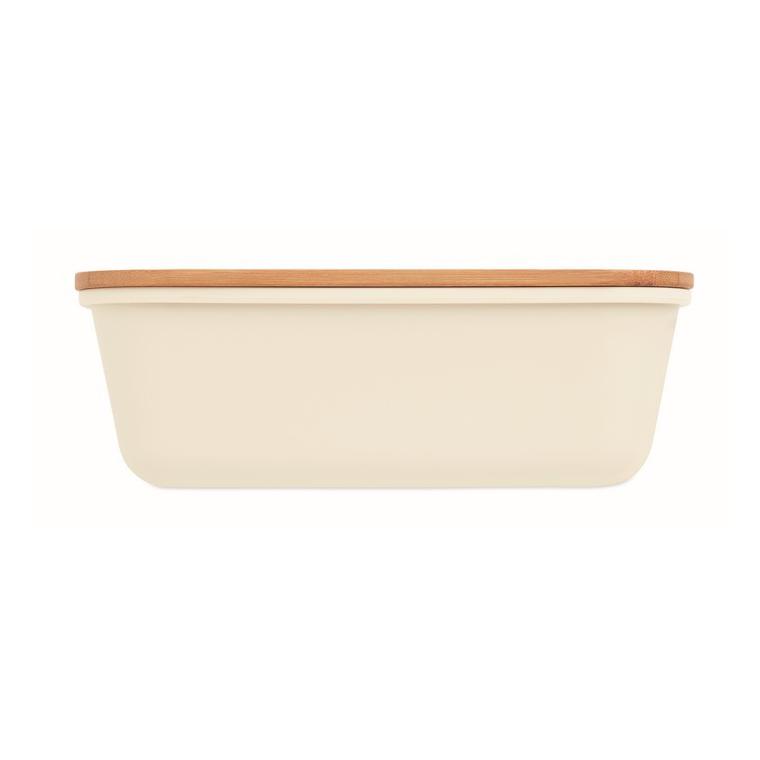 Cutie prânz, capac din bambus THURSDAY Bej