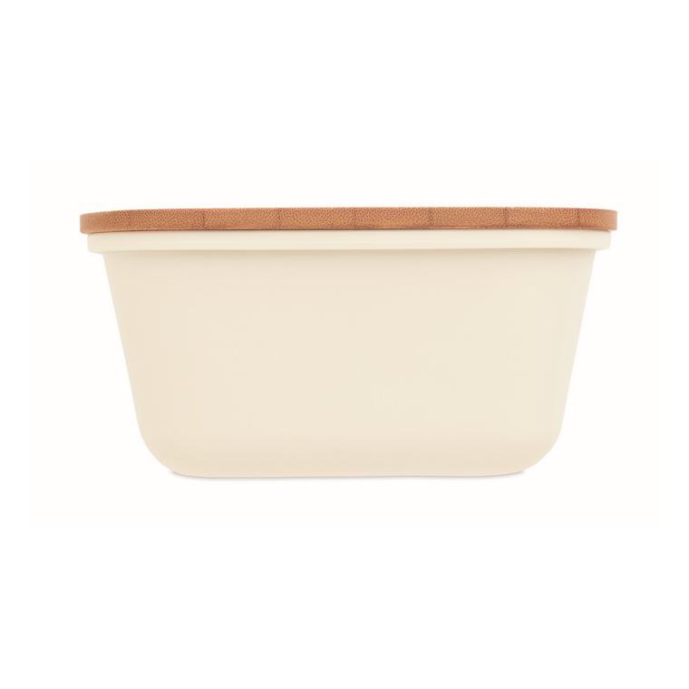 Cutie prânz, capac din bambus THURSDAY Bej