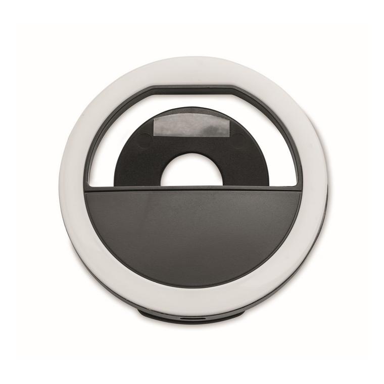 Inel portabilă pentru selfie HELIE Negru