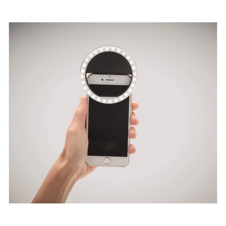 Inel portabilă pentru selfie HELIE Negru