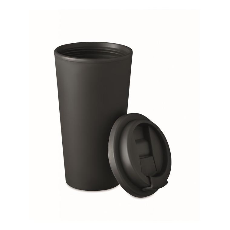 Pahar cu perete dublu 475 ml TUESDAY Negru