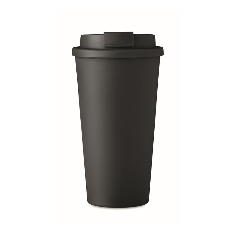 Pahar cu perete dublu 475 ml TUESDAY Negru