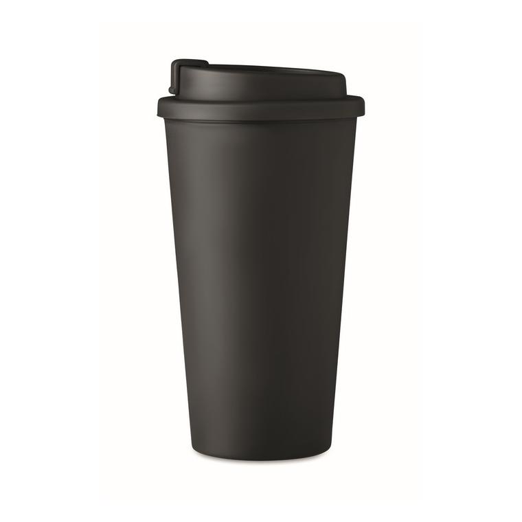 Pahar cu perete dublu 475 ml TUESDAY Negru