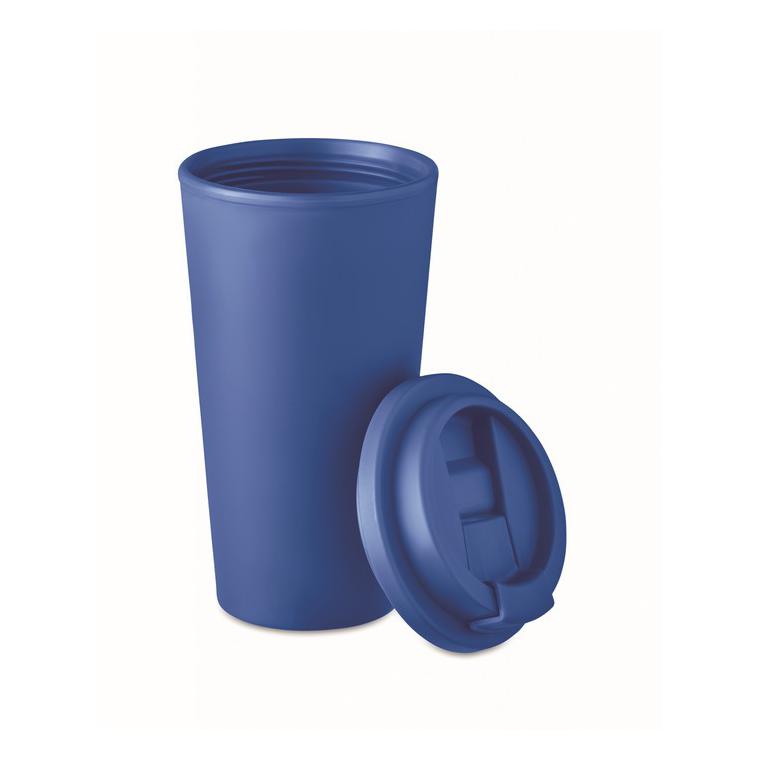 Pahar cu perete dublu 475 ml TUESDAY Albastru