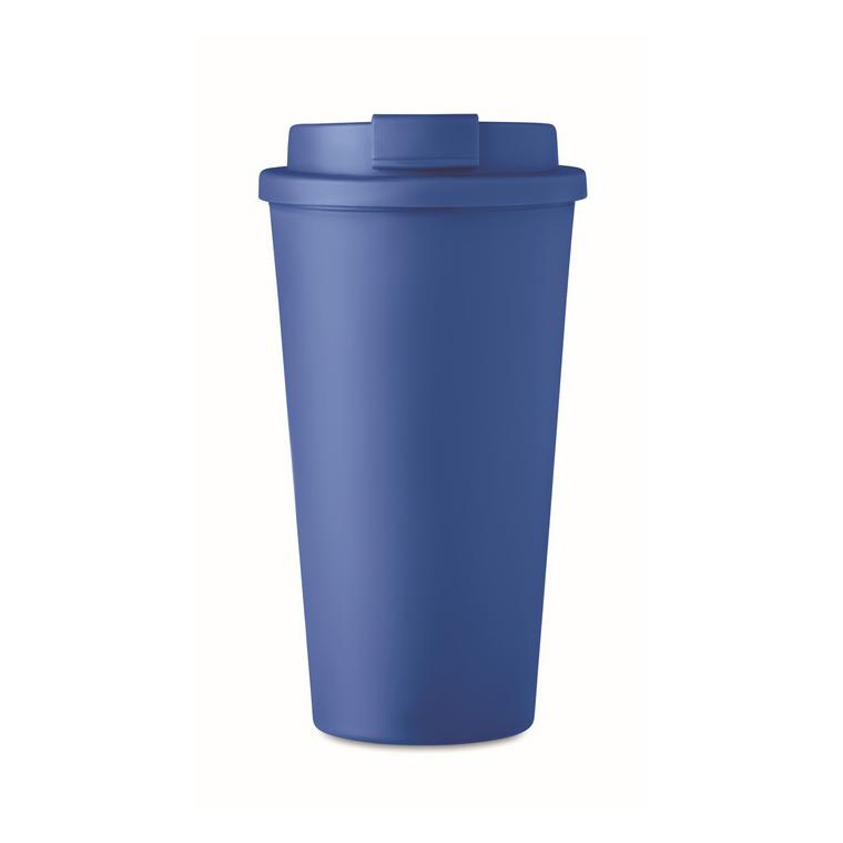 Pahar cu perete dublu 475 ml TUESDAY Albastru