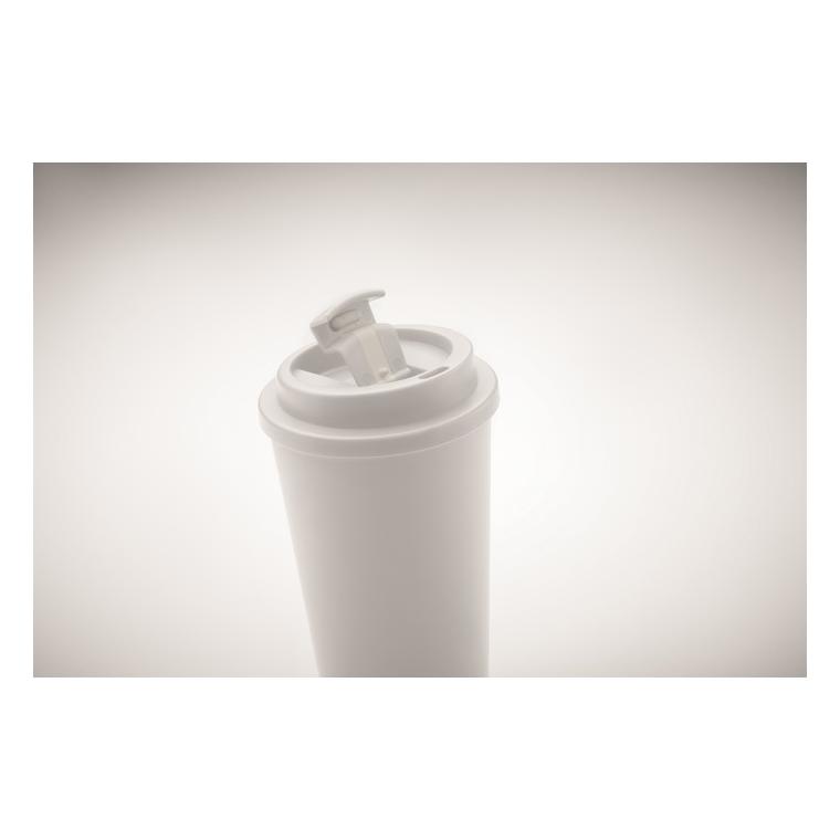 Pahar cu perete dublu 475 ml TUESDAY Alb