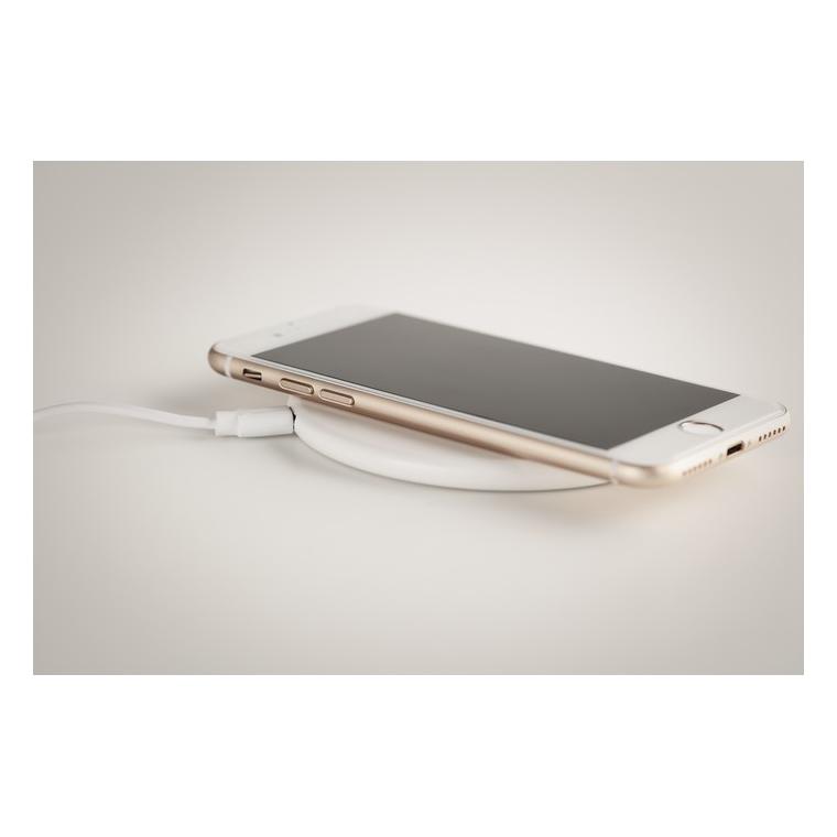 Încărcător fără fir din ABS TWING Alb