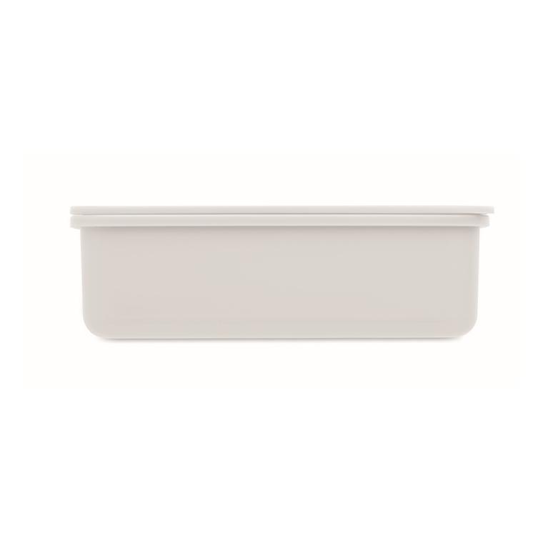 Cutie de prânz cu tacâmuri SUNDAY Alb