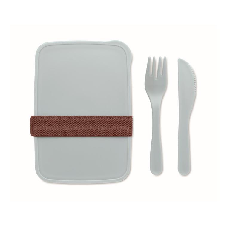 Cutie de prânz cu tacâmuri SUNDAY Albastru deschis