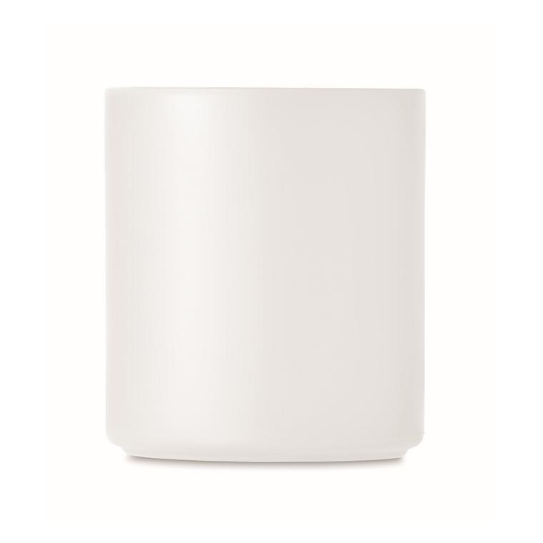 Cană reutilizabilă 300 ml MONDAY Alb