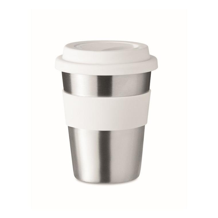 Pahar oțel inoxidabil 350ml IRMUG Alb