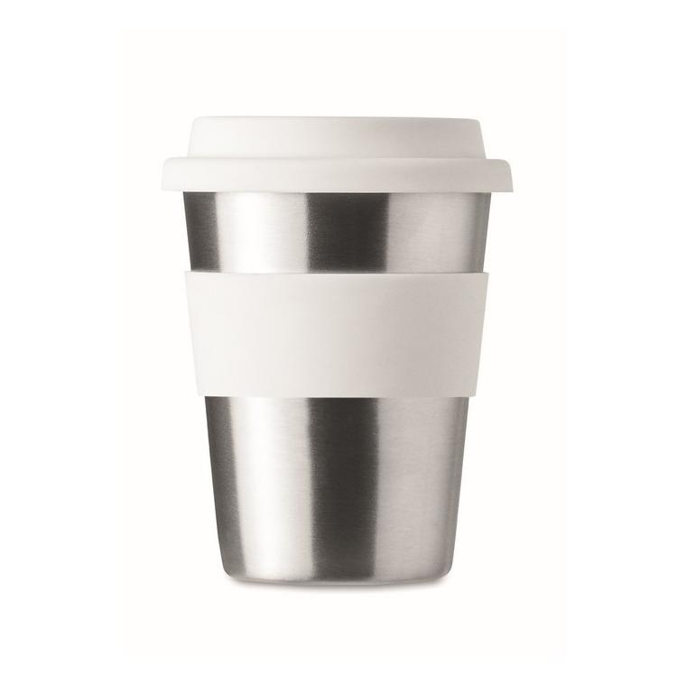 Pahar oțel inoxidabil 350ml IRMUG Alb