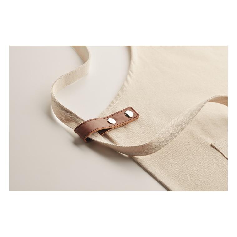 Șorț din bumbac organic 340 g NAGPUR Bej