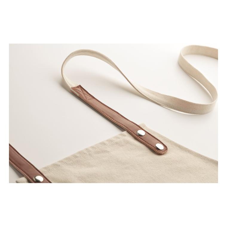 Șorț din bumbac organic 340 g NAGPUR Bej