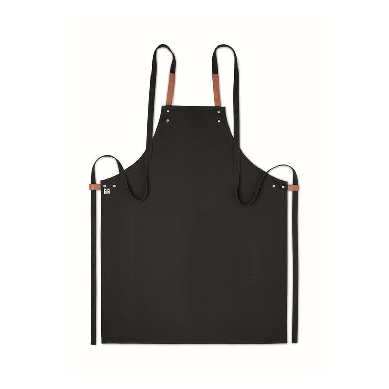 Șorț din bumbac organic 340 g NAGPUR COLOUR Negru