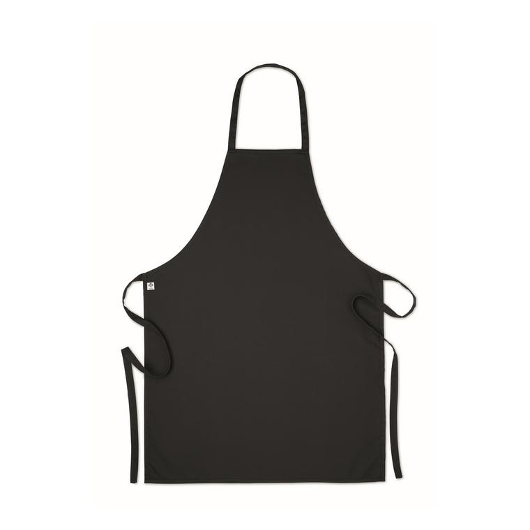 Șorț din bumbac organic 200 g RAIPUR COLOUR Negru