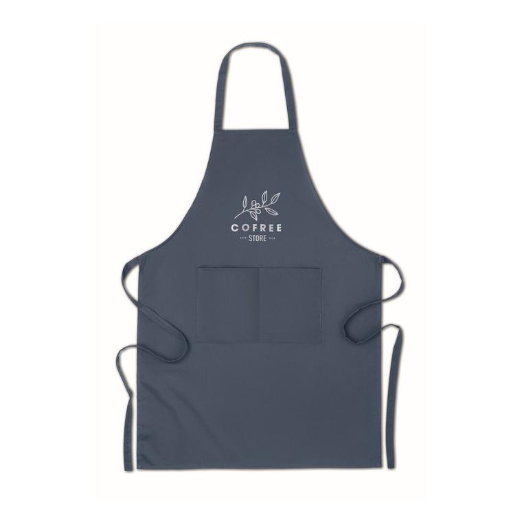 Șorț din bumbac organic 200 g RAIPUR COLOUR Albastru