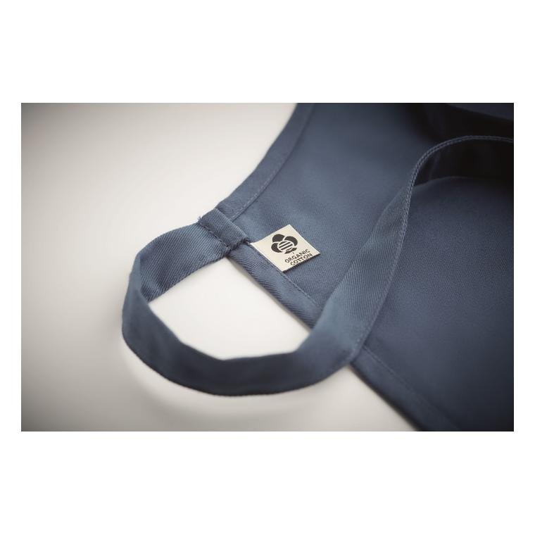 Șorț din bumbac organic 200 g RAIPUR COLOUR Albastru