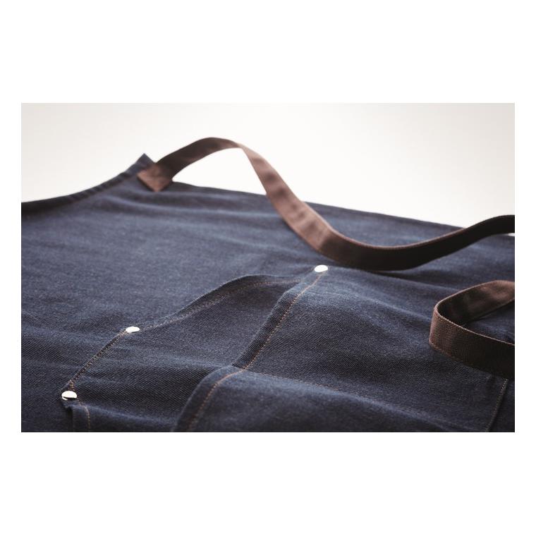 Șorț din denim  240 g DENIPUR Albastru