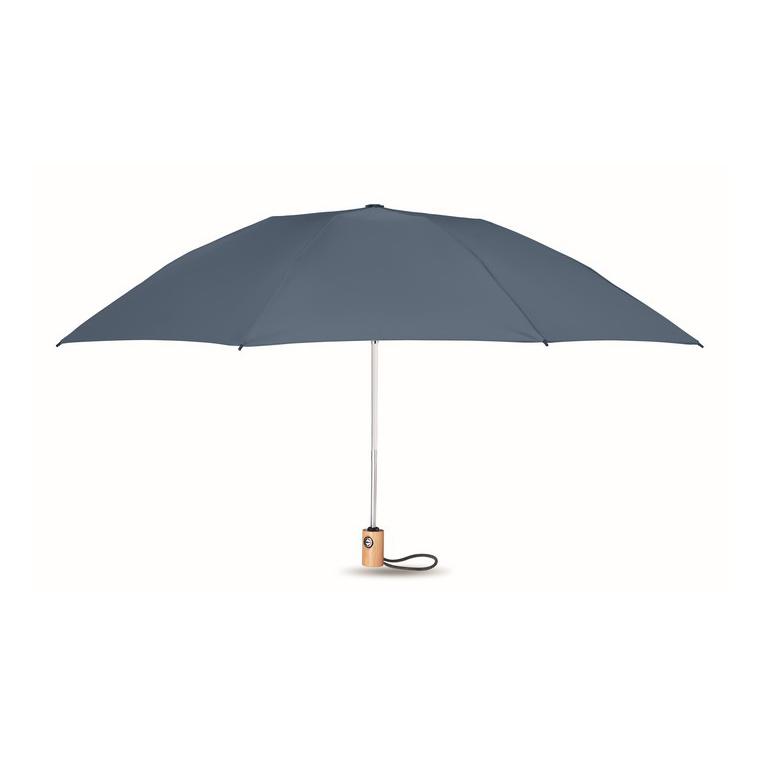 Umbrelă 190T RPET 23 inch LEEDS Albastru