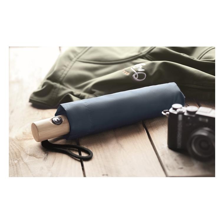 Umbrelă 190T RPET 23 inch LEEDS Albastru