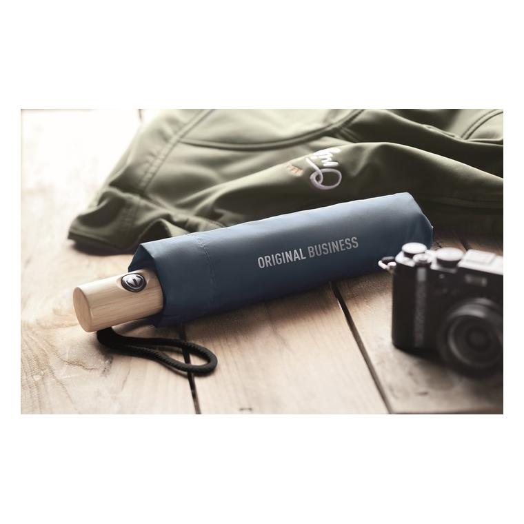 Umbrelă 190T RPET 23 inch LEEDS Albastru