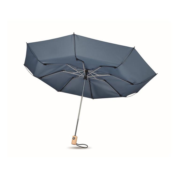 Umbrelă 190T RPET 23 inch LEEDS Albastru