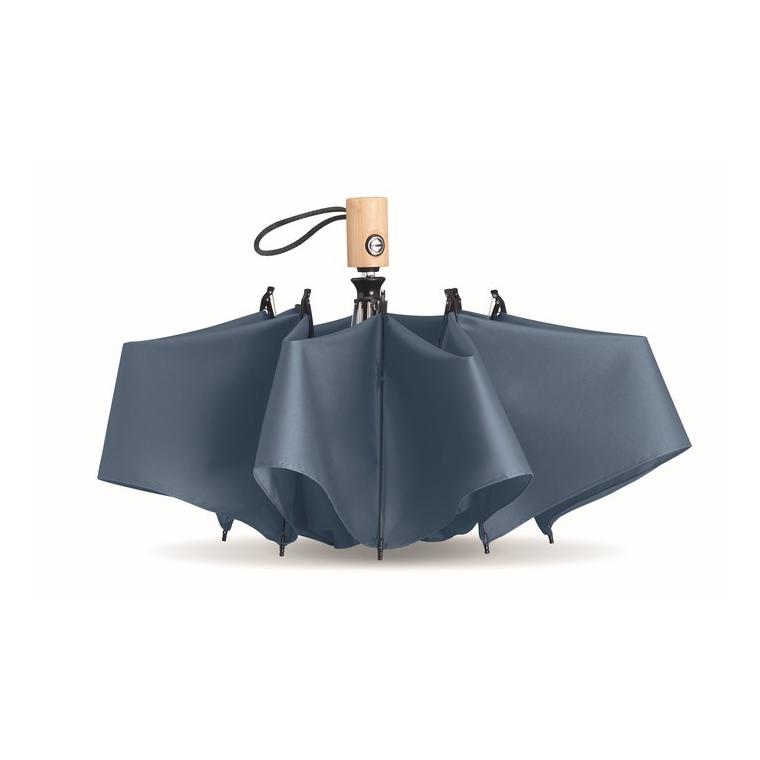 Umbrelă 190T RPET 23 inch LEEDS Albastru