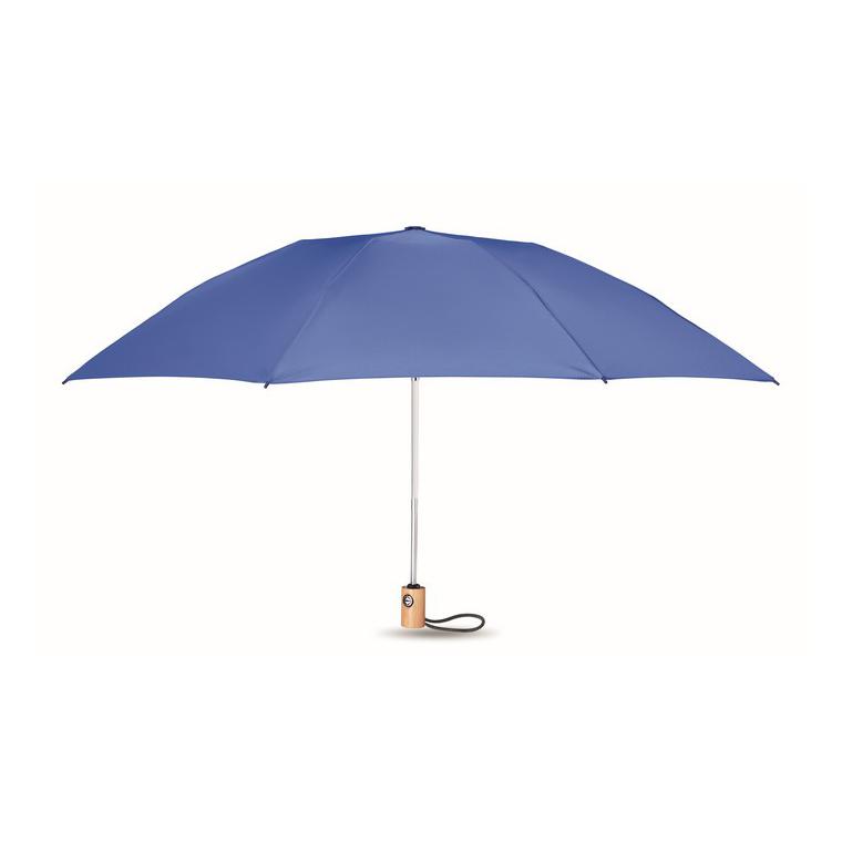 Umbrelă 190T RPET 23 inch LEEDS Albastru regal